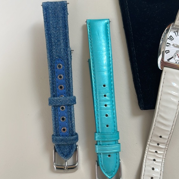 Michele Watch with 5 Bands Size 16 - Picture 4 of 11